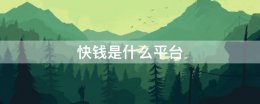 快钱是什么平台 快钱是什么平台扣款