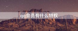 qq会员有什么特权 QQ会员有什么用?