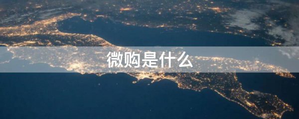 微购是什么