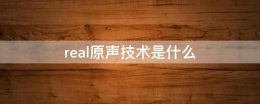 realme原声技术 real原声技术是什么