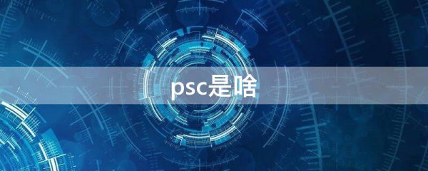 psc是啥