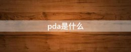 pda是什么 pda是什么手术