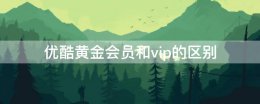 优酷会员和黄金会员 优酷黄金会员和vip的区别