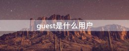 guest是什么用户 guests是什么意思啊