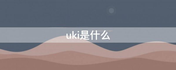 uki是什么