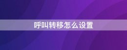呼叫转移怎么设置 呼叫转移怎么设置到另一个手机号码