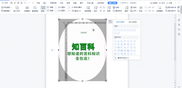 如何裁剪Word中的图片