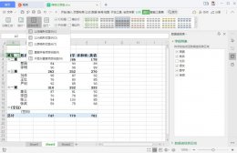 数据透视表的布局方式 Excel数据透视表如何布局
