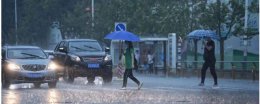 气象灾害预警信号的颜色等级从低到高暴雨 暴雨预警信号分为四级按严重程度