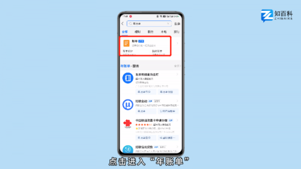 支付宝怎么看年账单