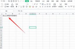 在excel表格中如何换行 怎么在excel表格中换行
