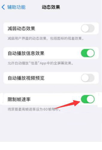苹果13promax高刷在哪设置