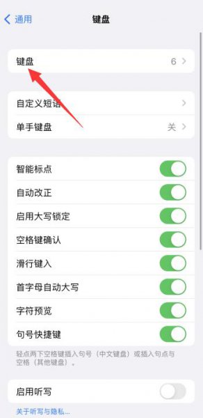 苹果13输入法怎么设置