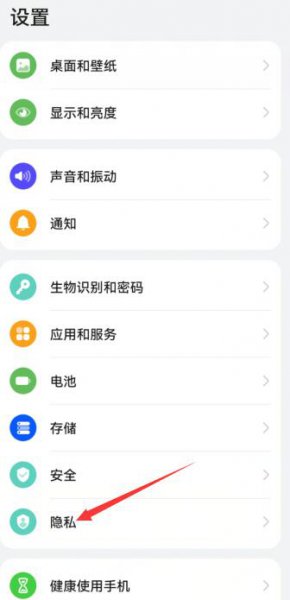 应用隐藏在哪里设置