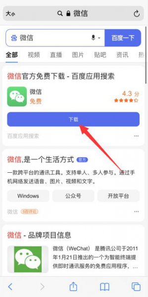 ios如何用浏览器下载app