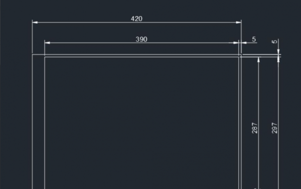 cad画a3图框的具体步骤