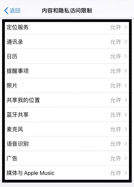 苹果手机访问受限制怎么解开