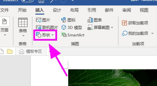 word中图片画圈标注