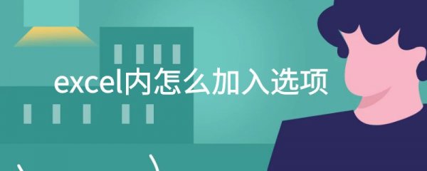 excel内怎么加入选项