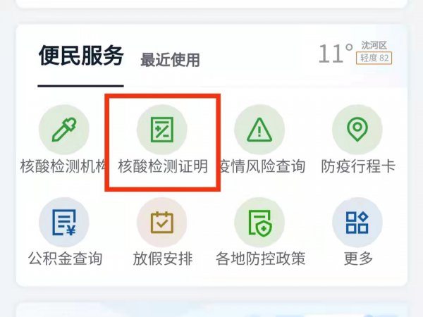 网上怎么查核酸检测报告结果