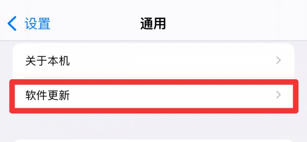 苹果在哪儿更新