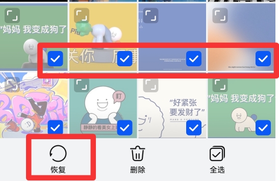 文件管理把照片全删了能恢复吗
