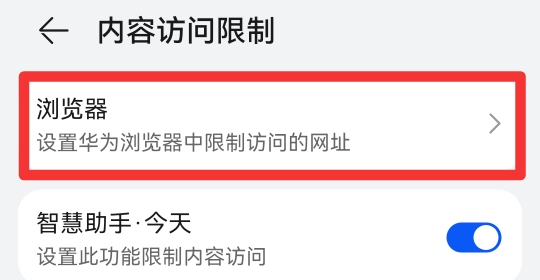 手机设置禁止访问某网站
