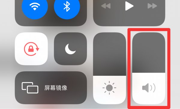 iphone看自己朋友圈视频没有声音