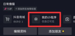 抖音怎么关闭小程序服务 抖音怎么关闭小程序服务苹果手机