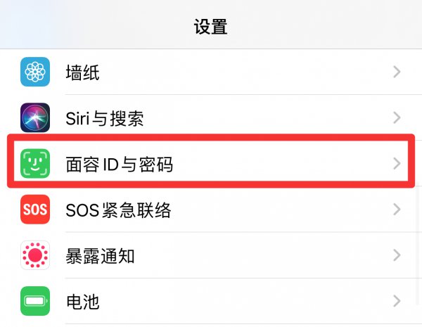 appstore怎么开启面容下载
