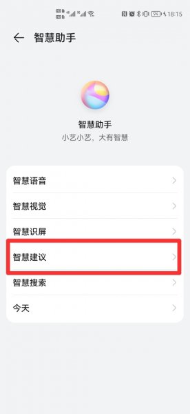 应用建议怎么关闭