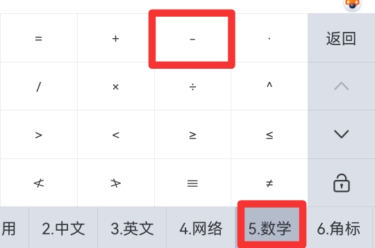 负号怎么打