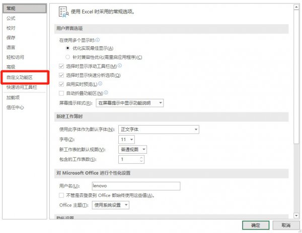 开发工具选项卡在哪