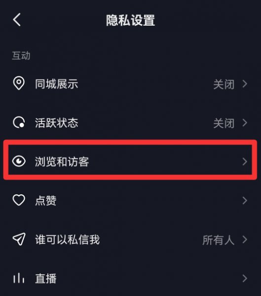 抖音主页访客记录是什么意思