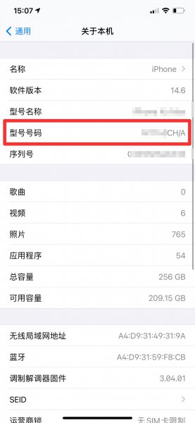 ch/a苹果手机是什么版本