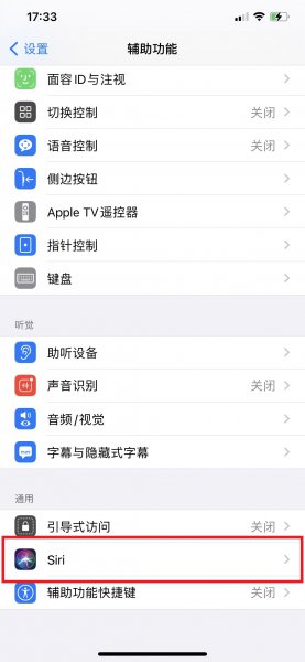 苹果手机嘿siri在哪里打开