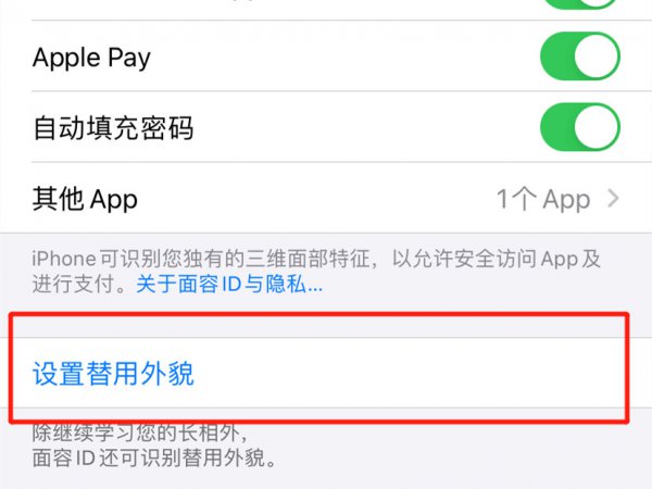 苹果11面部能设置2个人吗