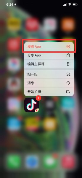 如何删除app