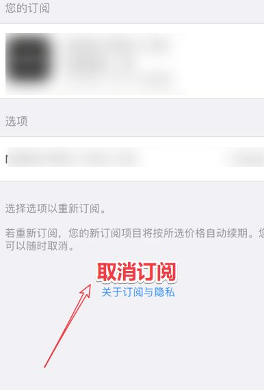 iphone芒果怎么取消自动续费