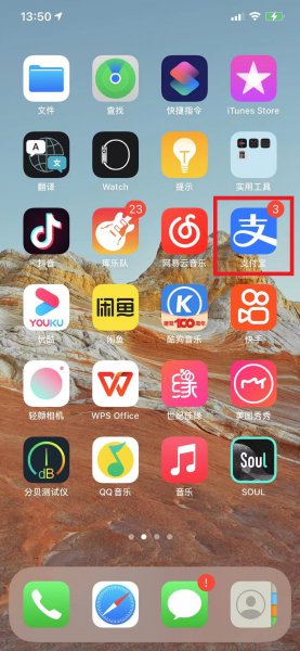 支付宝首页怎么关闭各个栏目