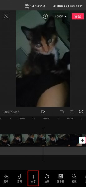 剪映怎么使用蜡笔小新的声音