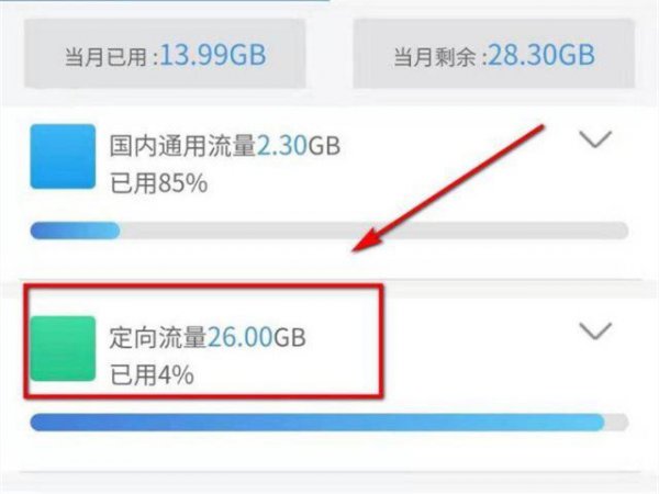 怎样设置先用定向流量