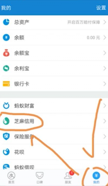 2020支付宝查征信不见了