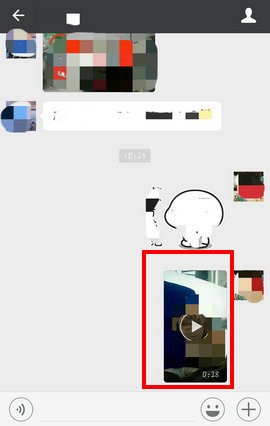如何再微信发完整高清视频