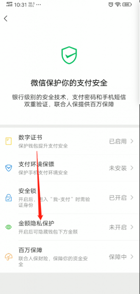 怎么隐藏微信钱包余额