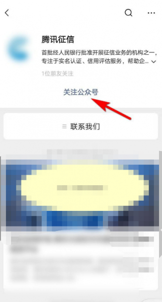 微信怎么查征信