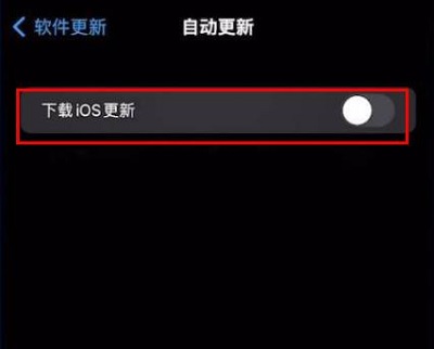 ios15屏蔽更新描述文件方法