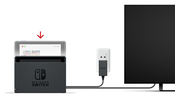 switch连接电视方法
