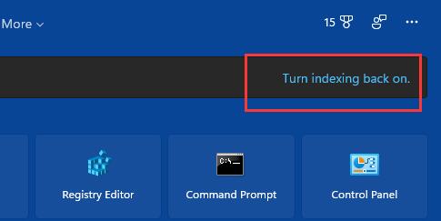 win11搜索索引已关闭解决方法