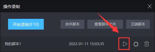雷电模拟器传奇脚本设置方法